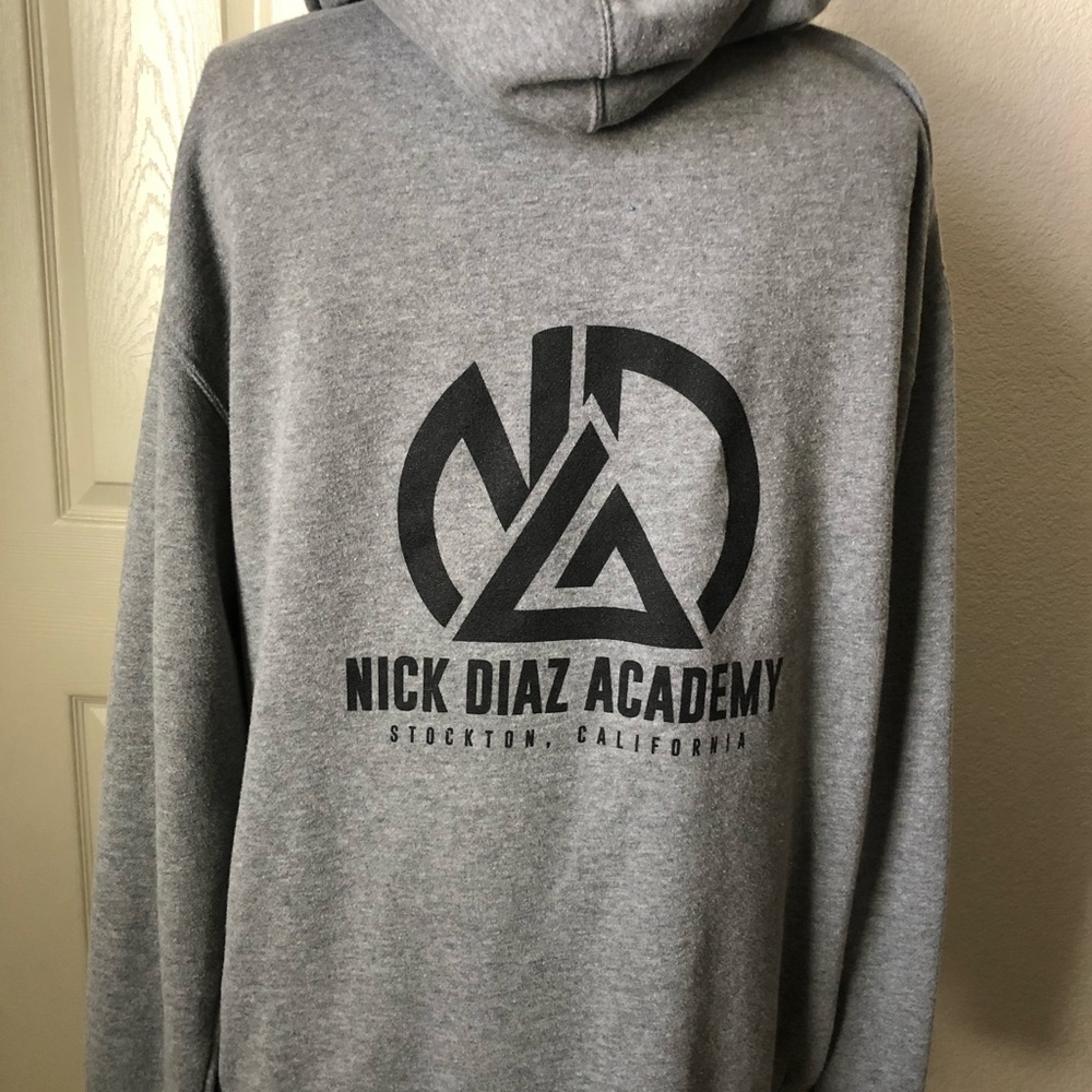 Authentic Nick Diaz Academy pull over Hoodie